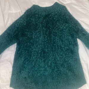 a new day Teal Cowl Neck Sweater